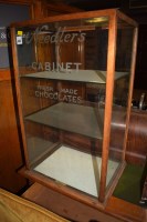 Lot 443 - An early 20th Century display cabinet, by...