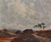 Lot 568 - An oil painting by John Falconar Slater - a...