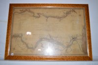 Lot 494 - A 19th Century chart of the River Tyne, from...