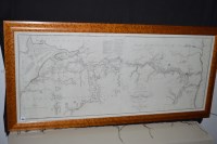 Lot 495 - A late 18th Century plan of the proposed canal...