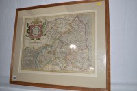 Lot 1636 - A 17th Century engraved map of Northern...