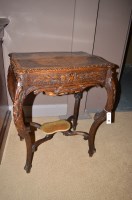 Lot 1857 - An early 20th Century carved wood German work...