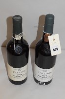 Lot 503 - Two bottles of Taylor's Vintage Port 1975 & 1977.