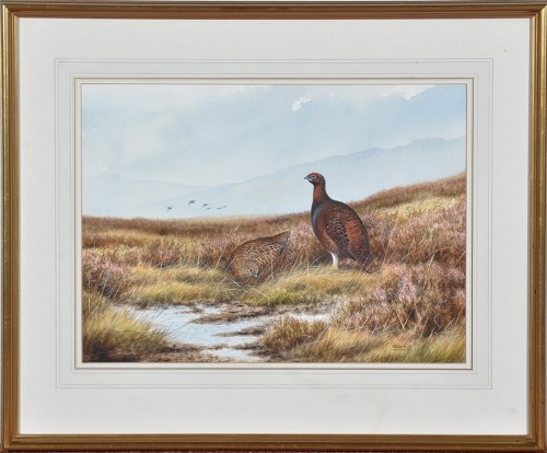 Lot 89 - Alistair Proud, SWLA (1954- ) Grouse by a...
