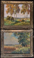 Lot 166 - Hans Pawlitschek (1909-1972) Autumn trees, and...