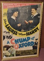 Lot 225 - Laurel and Hardy ''A. Chump at Oxford'':...
