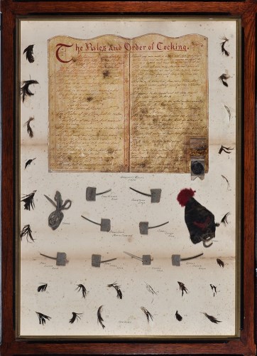 Lot 229 - The rules and order of cocking, a manuscript...