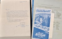 Lot 333 - Post WWII displaced persons interest: a letter...