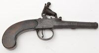 Lot 339 - A 19th Century percussion pistol, by Wilson,...