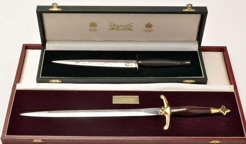 Lot 377 - A Wilkinson Sword commemorative Fairbairn...