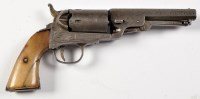 Lot 412 - A 19th Century Colt style five shot revolver,...