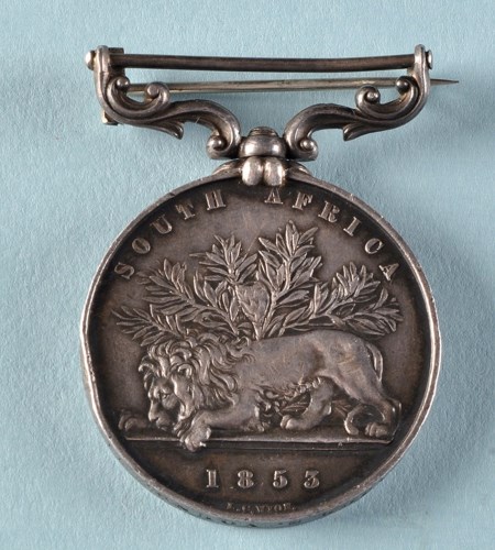 Lot 470 - A Victorian South Africa medal, 1853, awarded...