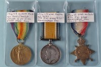 Lot 472 - A group of WWI medals, awarded to 3021 Colour...