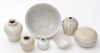 Lot 522 - Chinese white glaze bowl, diameter 14.5cm...