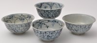 Lot 531 - Four Chinese blue and white 'Islamic Market'...