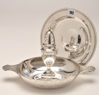 Lot 702 - An Elizabeth II silver armada style dish, by...