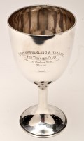 Lot 732 - An Edwardian silver presentation cup, by...