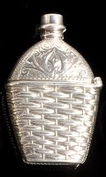 Lot 774 - A Victorian silver vesta case, by Adie &...