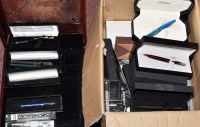 Lot 809 - A large quantity of pens, ballpoint, fountain...