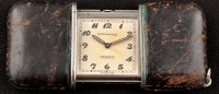 Lot 813 - Modavo Chronometre Ermeto: an Art Deco steel...