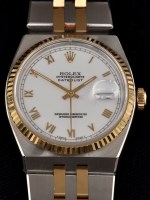 Lot 831 - Rolex Oyster Quartz Datejust: a gentleman's...