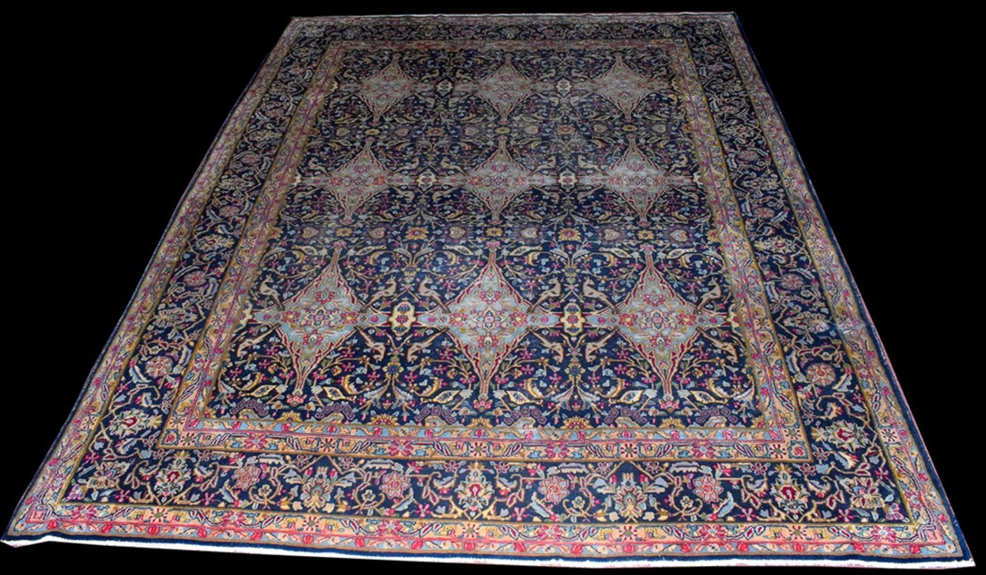 Lot 1019 A Kilim carpet, with repeated