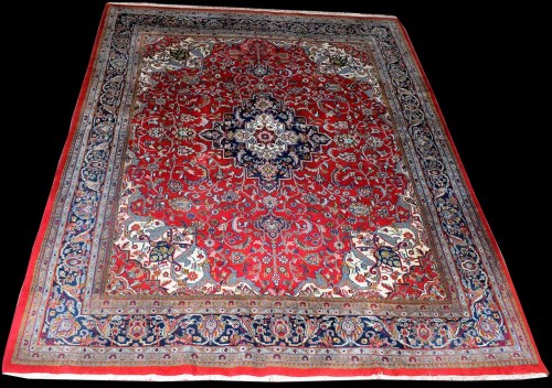 Lot 1035 - A Central Persian carpet, with central...