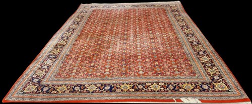 Lot 1085 - A Bidjar carpet, the fields decorated with...