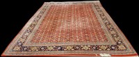 Lot 1085 - A Bidjar carpet, the fields decorated with...