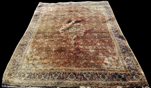 Lot 1087 - A Bidjar rug, the central medallion surrounded...