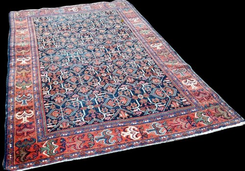 Lot 1098 - A Ziegler Mahal rug, with geometric floral...