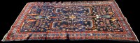 Lot 1103 - A Ziegler Mahal carpet, with bold geometric...