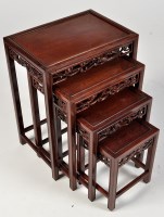 Lot 1160 - A set of early 20th Century Chinese carved...