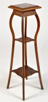 Lot 1215 - An early 20th Century French walnut jardiniere...