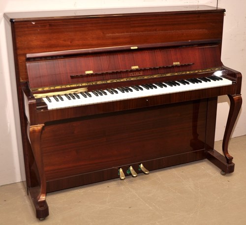 Lot 1229 - Petrof: a mahogany cased upright piano, serial...