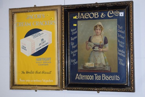 Lot 4 - 'Jacobs Cream Crackers' advertising card, in...