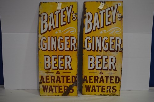 Lot 52 - Two 'Batey's Ginger Beer & Aerated Waters'...