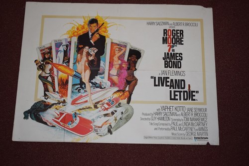 Lot 69 - 'James Bond Live and Let Die' (1973) British...
