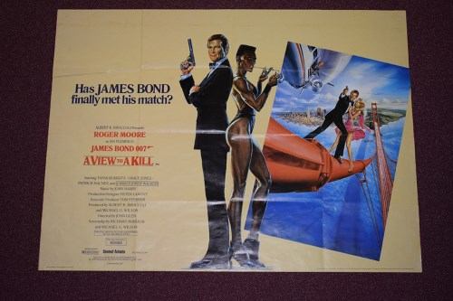 Lot 73 - 'James Bond A View To a Kill' (1985) British...