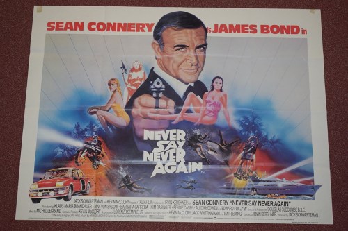 Lot 74 - 'James Bond Never Say Never again' (1983),...
