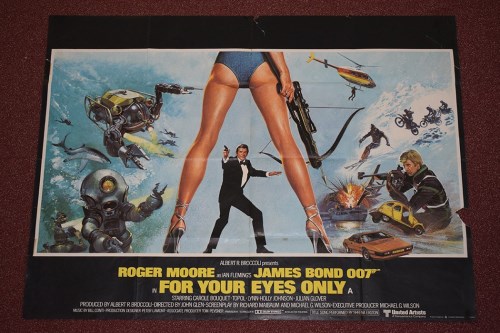 Lot 75 - 'James Bond For your Eyes Only' (1981) British...