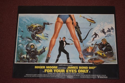 Lot 76 - 'James Bond For Your Eyes Only' (1981) British...