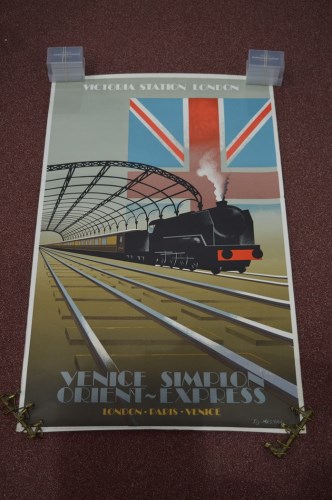 Lot 88 - An Art Deco style poster for Victoria Street...