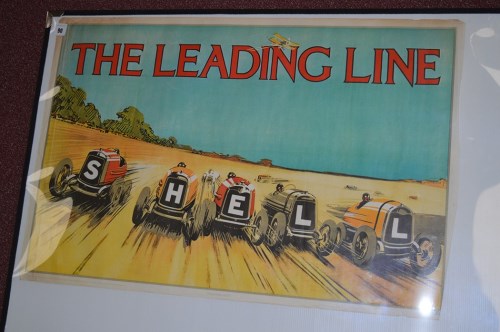 Lot 90 - 'Shell' advertising poster, 1969 reprint of no....