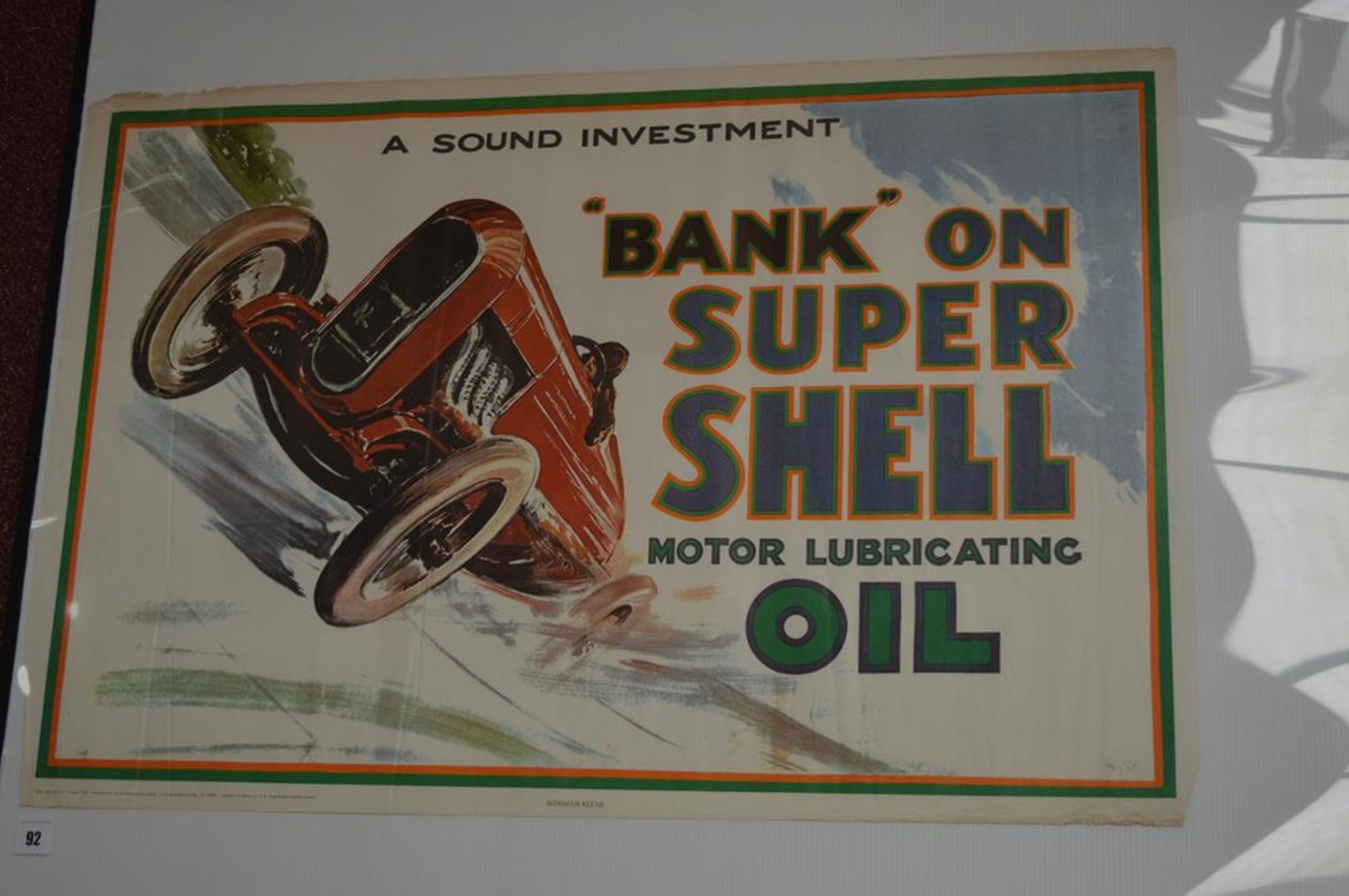 Lot 92 - 'Shell' advertising poster, 1969 reprint of