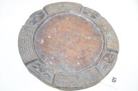 Lot 121 - A Yoruba carved wooden divination tray (Opon...