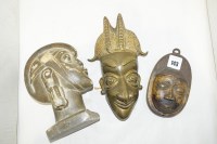 Lot 143 - West African tribal items, to include: a...