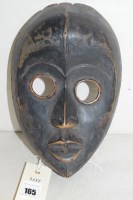 Lot 165 - A West African Dan mask, 22cms.