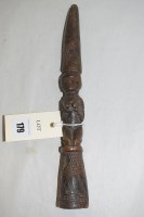 Lot 179 - A West African Yoruba 'Iroke Ifa' carved...