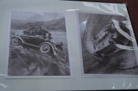 Lot 195 - Four motoring lithographic prints after Géo...